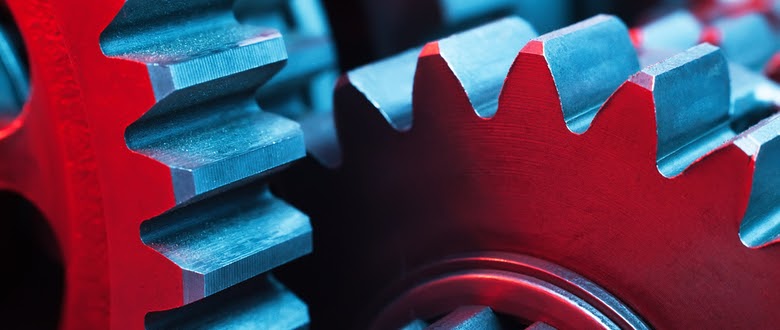 The Importance of Maintaining Equipment: Close Up Photo of Red and Blue Metal Gears and Cogs